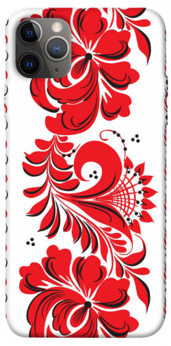 Чехол itsPrint Червона вишиванка для Apple iPhone 12 Pro (6.1")