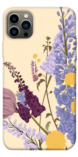 Чехол itsPrint Flowers art для Apple iPhone 12 Pro (6.1")