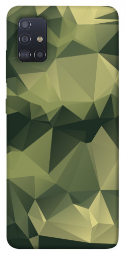 Чехол itsPrint Треугольный камуфляж 2 для Samsung Galaxy M51