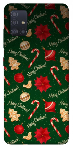 Чехол itsPrint Merry Christmas для Samsung Galaxy M51