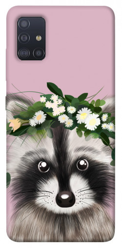 Чехол itsPrint Raccoon in flowers для Samsung Galaxy M51
