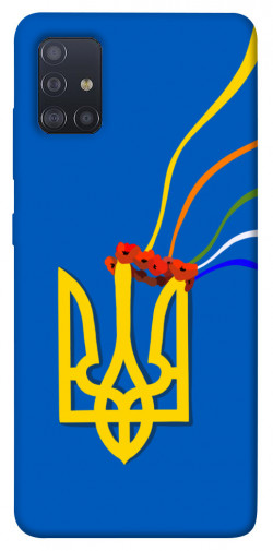 Чохол itsPrint Квітучий герб для Samsung Galaxy M51