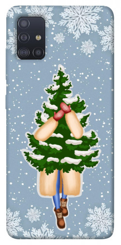Чехол itsPrint Christmas tree для Samsung Galaxy M51