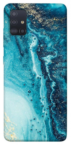 Чехол itsPrint Голубая краска для Samsung Galaxy M51