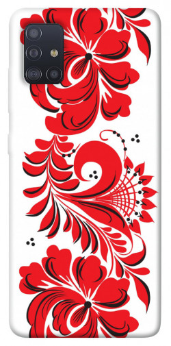 Чехол itsPrint Червона вишиванка для Samsung Galaxy M51