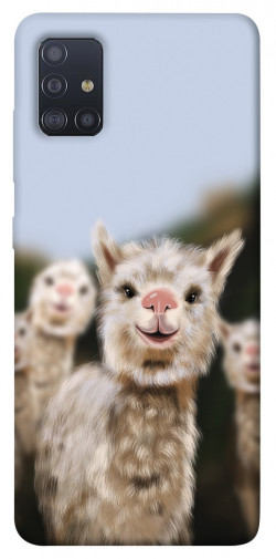 Чехол itsPrint Funny llamas для Samsung Galaxy M51