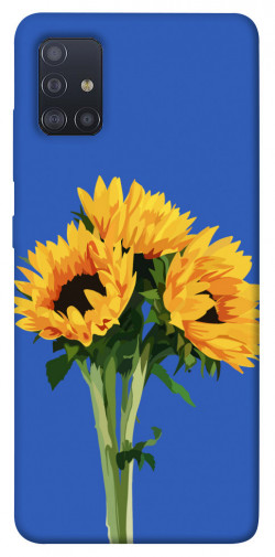 Чехол itsPrint Bouquet of sunflowers для Samsung Galaxy M51