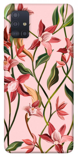 Чехол itsPrint Floral motifs для Samsung Galaxy M51