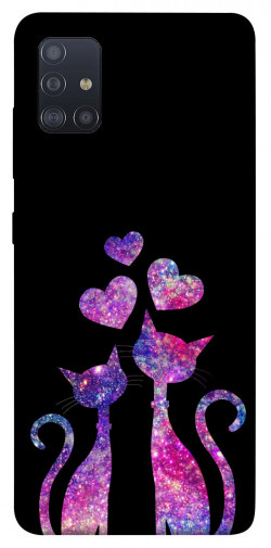 Чехол itsPrint Космические коты для Samsung Galaxy M51