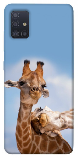 Чехол itsPrint Милые жирафы для Samsung Galaxy M51