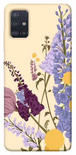 Чехол itsPrint Flowers art для Samsung Galaxy M51