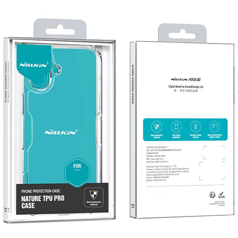 Двокомпонентний чохол Nillkin Nature Pro для Apple iPhone 17 (6.3) |TPU+PC| на малюнкі №6