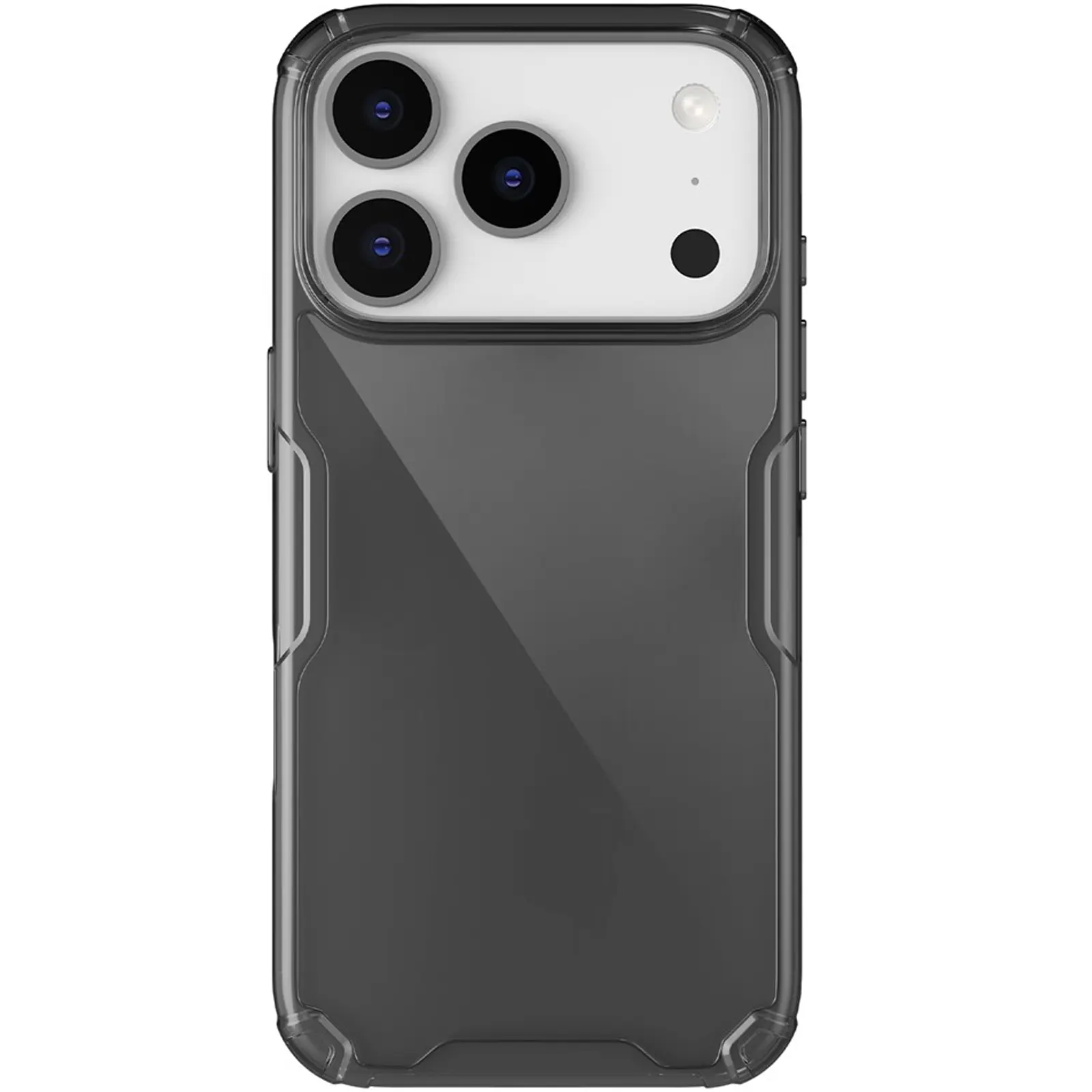 TPU чехол Nillkin Nature Pro Series для Apple iPhone 17 Pro (6.3"), Черный (прозрачный) 2, Силикон, купить оптом с доставкой