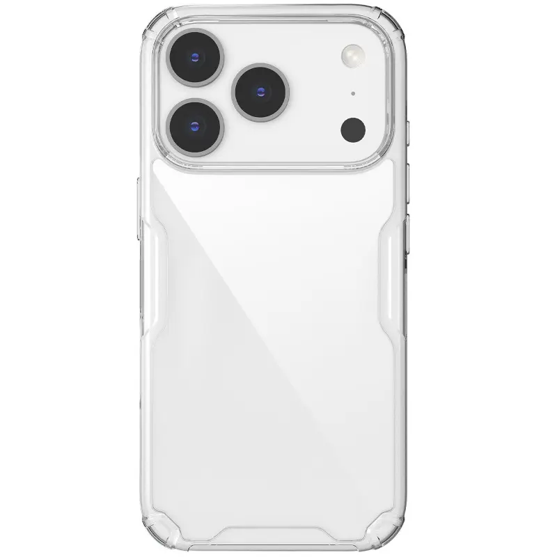 TPU чехол Nillkin Nature Pro Series для Apple iPhone 17 Pro Max (6.9"), Бесцветный (прозрачный) 1, Силикон, купить оптом с доставкой