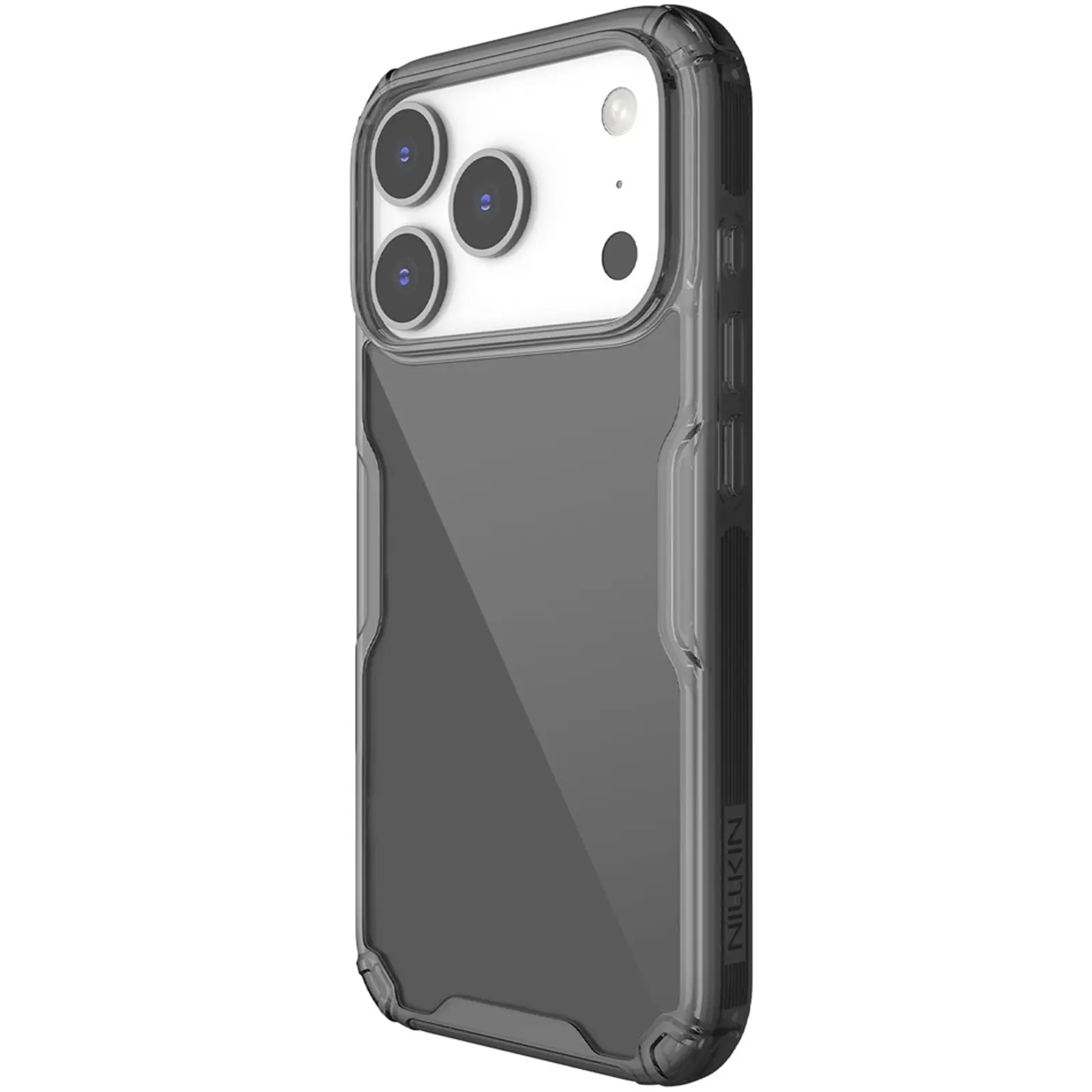TPU чехол Nillkin Nature Pro Series для Apple iPhone 17 Pro Max (6.9"), Черный (прозрачный) 1, Силикон, купить оптом с доставкой