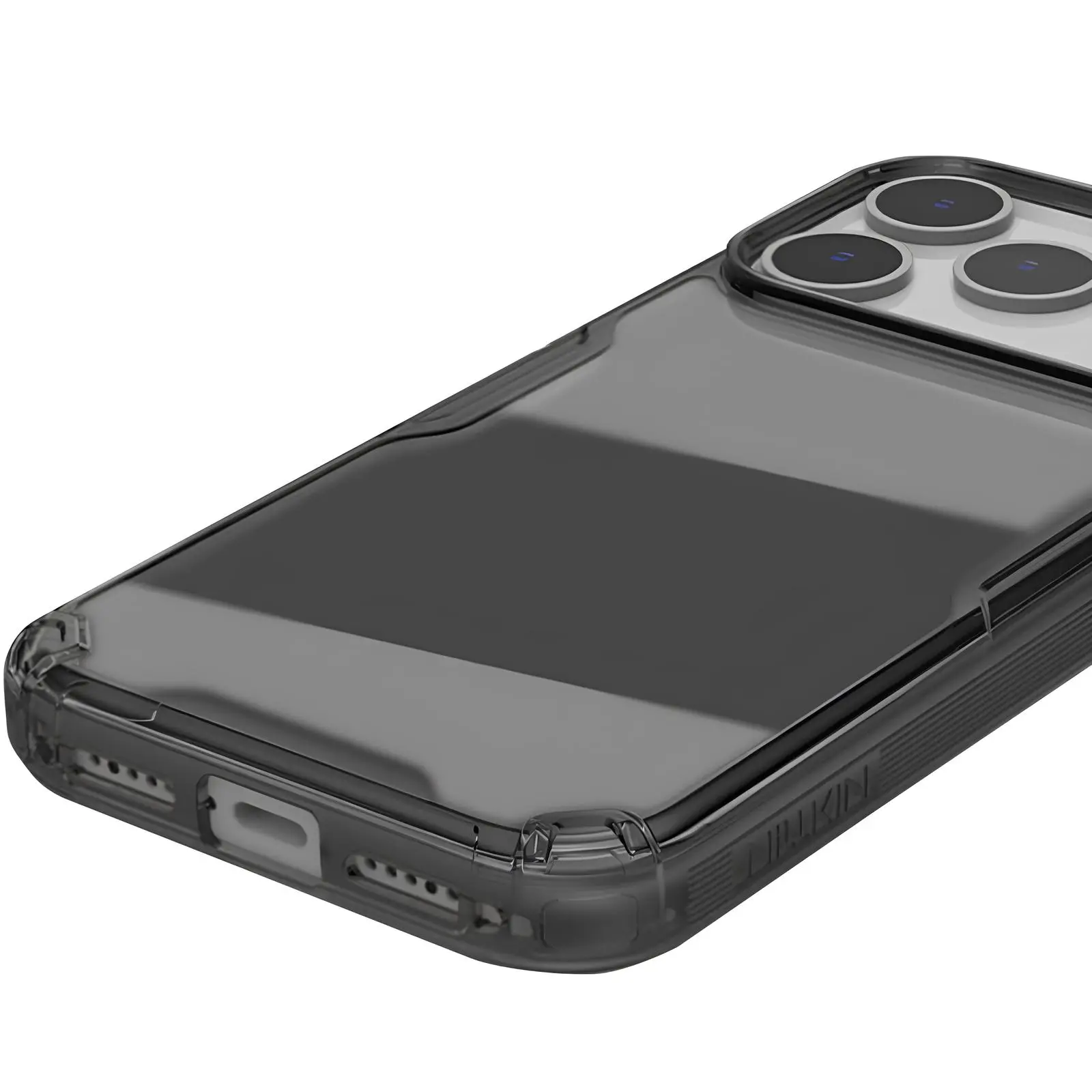 TPU чехол Nillkin Nature Pro Series для Apple iPhone 17 Pro Max (6.9"), Черный (прозрачный) 4, Силикон, купить оптом с доставкой