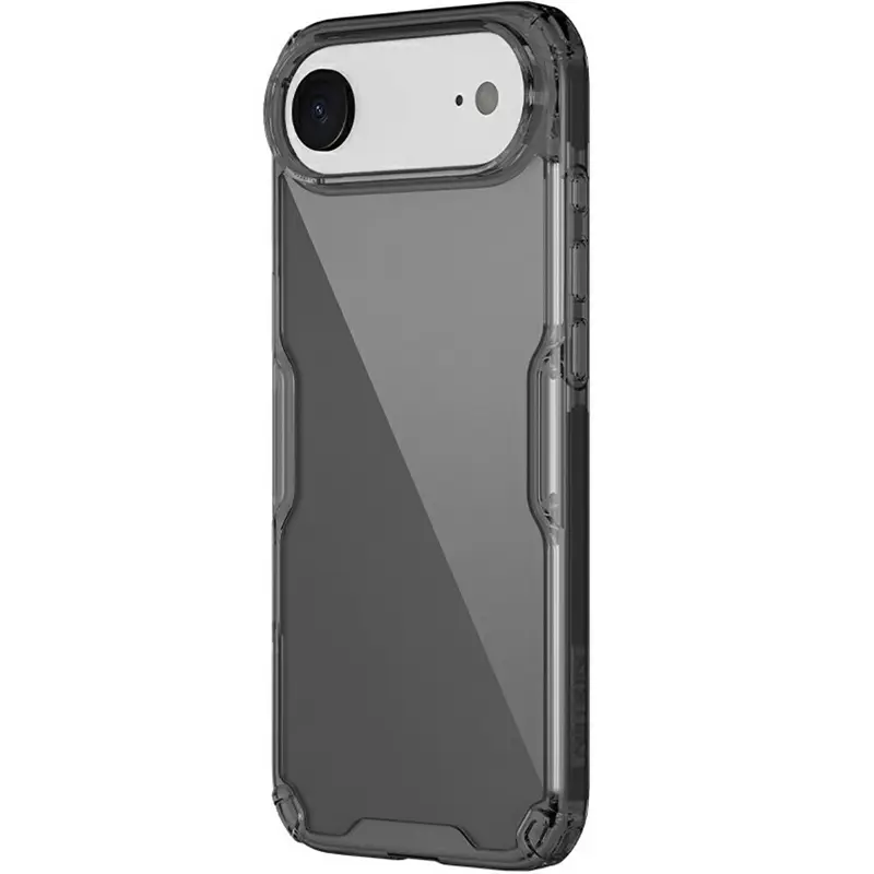 TPU чехол Nillkin Nature Pro Series для Apple iPhone 17 Air (6.5"), Черный (прозрачный), Силикон, купить оптом с доставкой