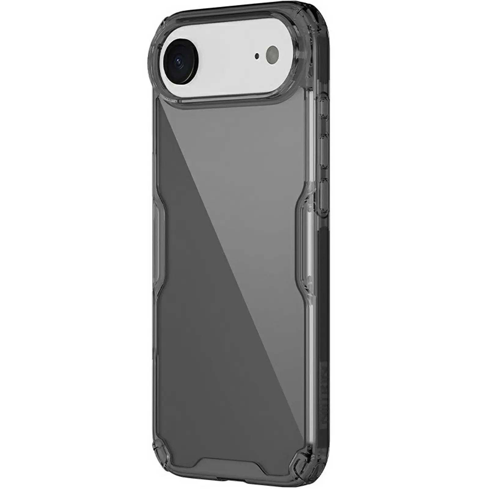 TPU чехол Nillkin Nature Pro Series для Apple iPhone 17 Air (6.5"), Черный (прозрачный), Силикон, купить оптом с доставкой
