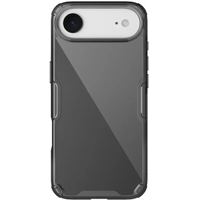 TPU чехол Nillkin Nature Pro Series для Apple iPhone 17 Air (6.5"), Черный (прозрачный) 2, Силикон, купить оптом с доставкой