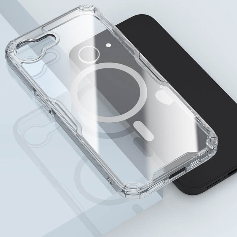Чехол Nillkin Nature Pro Magnetic with MagSafe для Apple iPhone 16e (6.1) | на картинке №6