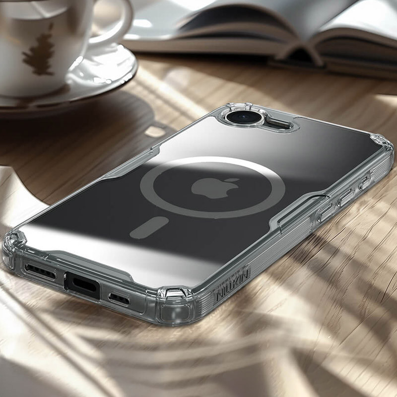 Чехол Nillkin Nature Pro Magnetic with MagSafe для Apple iPhone 16e (6.1) | на картинке №7