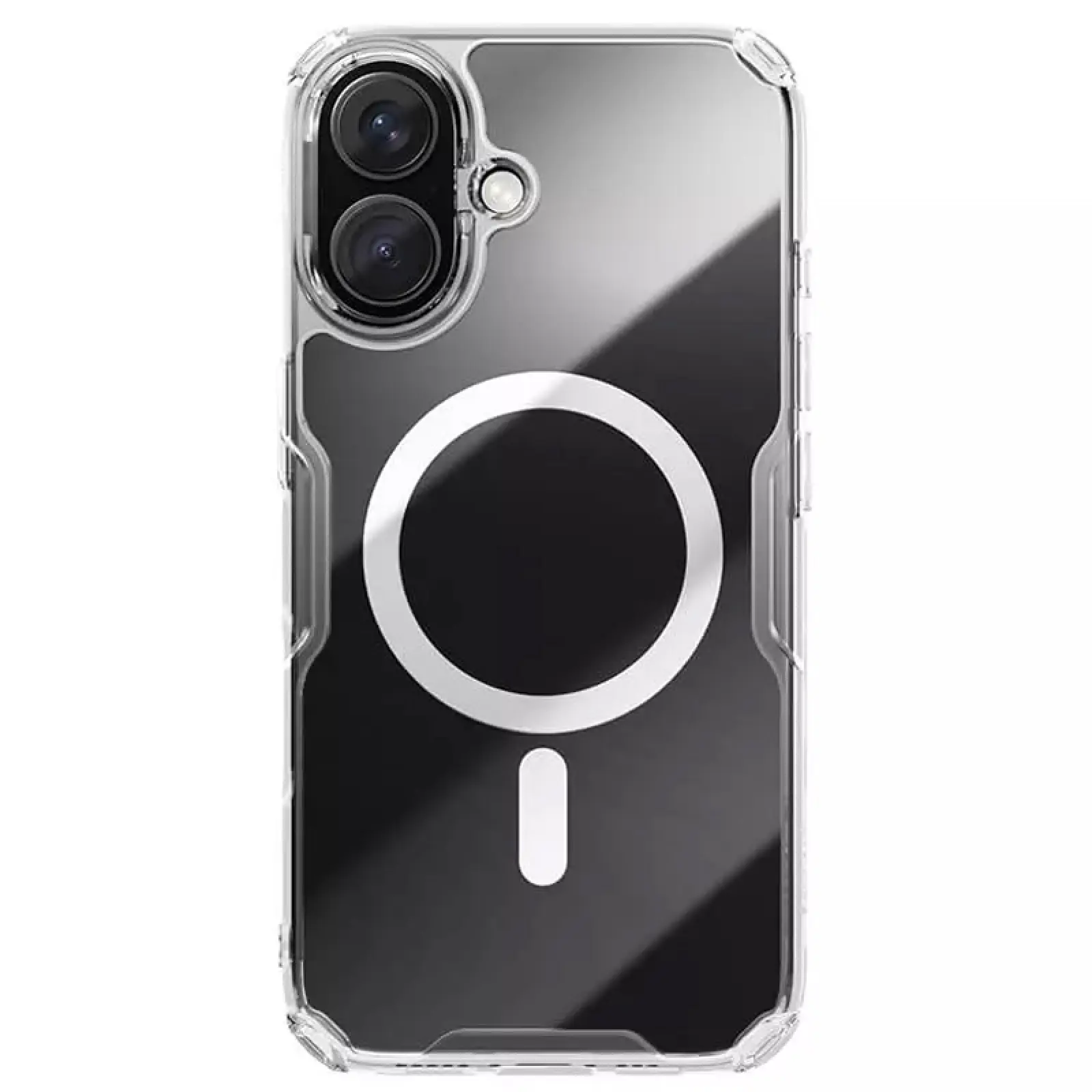 TPU чехол Nillkin Nature Pro Magnetic для Apple iPhone 17 (6.3"), Бесцветный (прозрачный) 1, TPU, купить оптом с доставкой