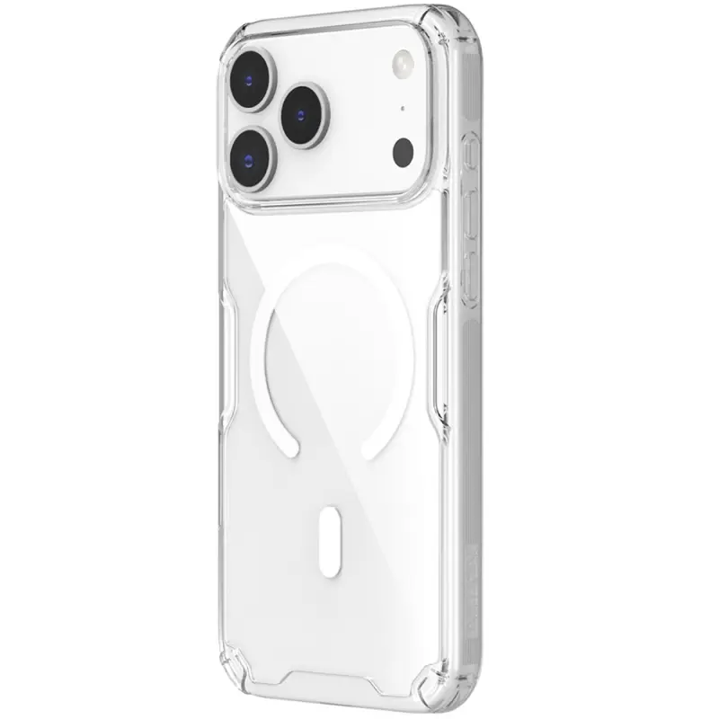 TPU чехол Nillkin Nature Pro Magnetic для Apple iPhone 17 Pro Max (6.9"), Бесцветный (прозрачный) 2, TPU, купить оптом с доставкой