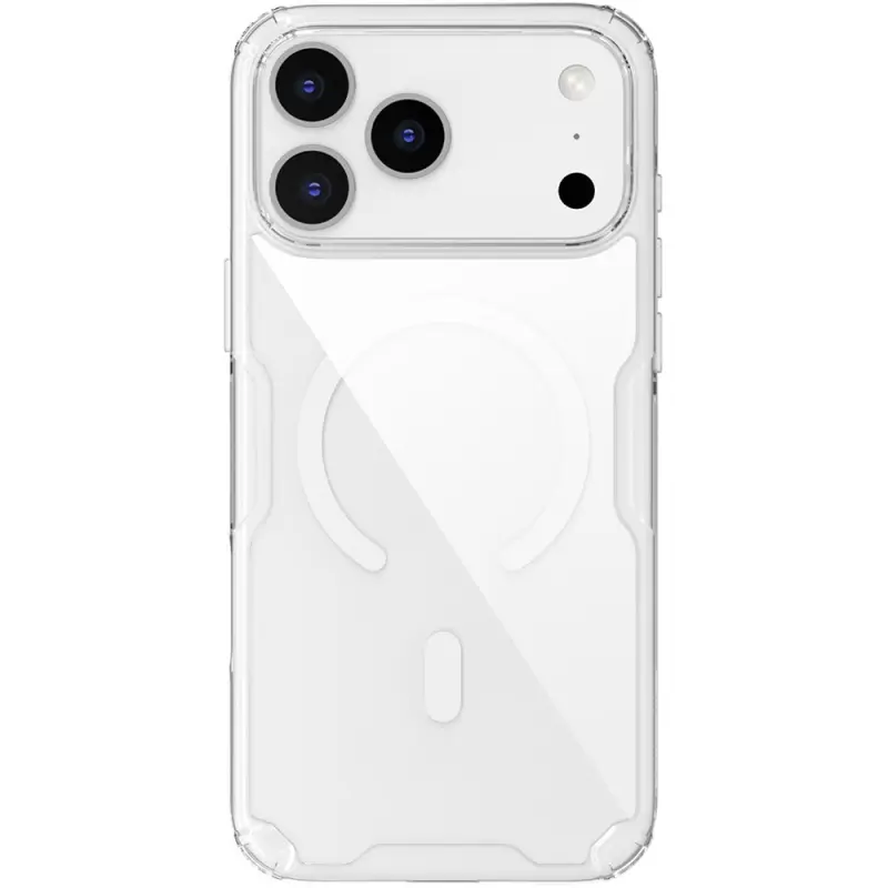 TPU чехол Nillkin Nature Pro Magnetic для Apple iPhone 17 Pro Max (6.9"), Бесцветный (прозрачный) 3, TPU, купить оптом с доставкой