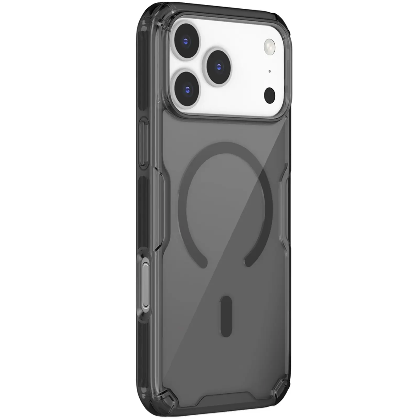 TPU чехол Nillkin Nature Pro Magnetic для Apple iPhone 17 Pro Max (6.9"), Черный (прозрачный), TPU, купить оптом с доставкой