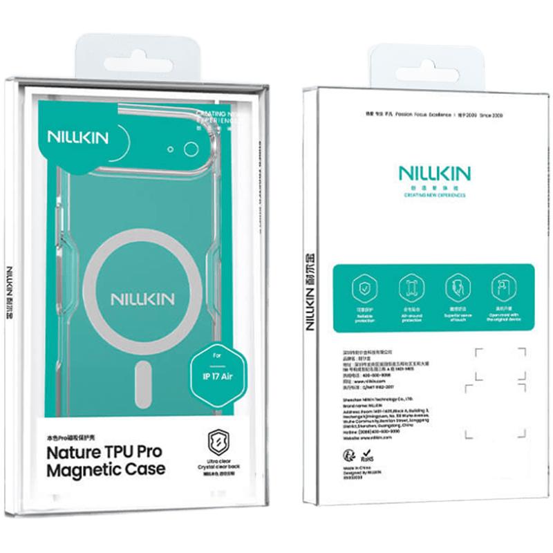 Чехол Nillkin Nature Pro Magnetic with MagSafe для Apple iPhone 17 Air (6.5) | на картинке №6