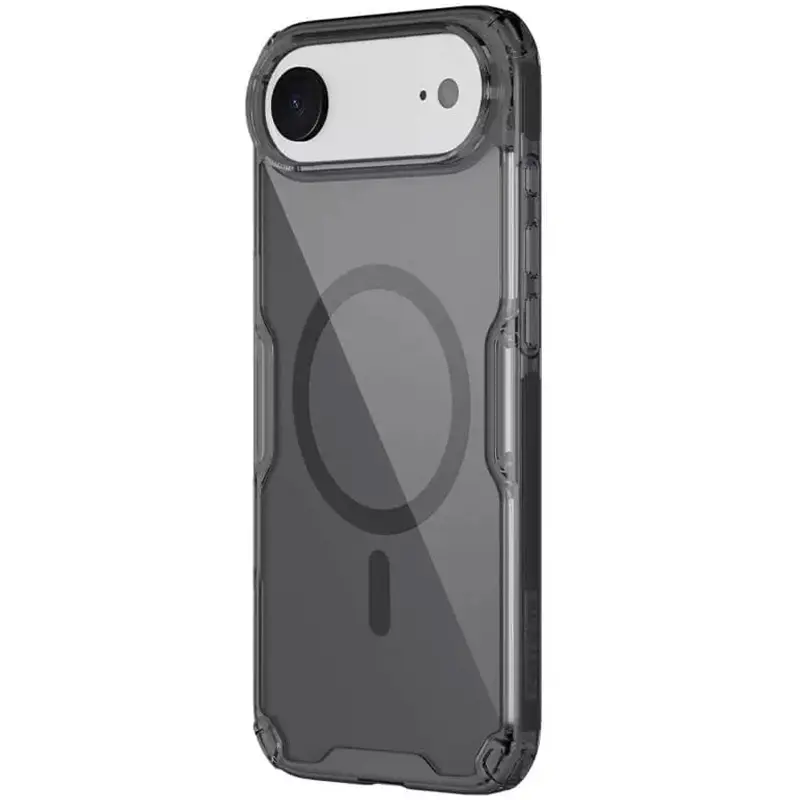 TPU чехол Nillkin Nature Pro Magnetic для Apple iPhone 17 Air (6.5"), Черный (прозрачный) 2, TPU, купить оптом с доставкой