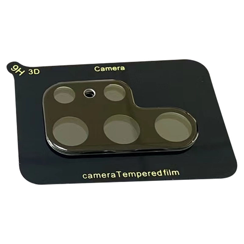 Защитное стекло на камеру Full Block (тех.пак) для Samsung Galaxy S21 Ultra на картинке №1