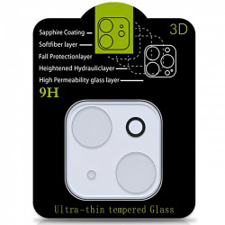 Защитное стекло на камеру Full Block (тех.пак) для Apple iPhone 14 (6.1") / 14 Plus (6.7")