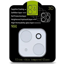 Захисне скло на камеру Full Block (тех.пак) для Apple iPhone 15 (6.1") / 15 Plus (6.7")