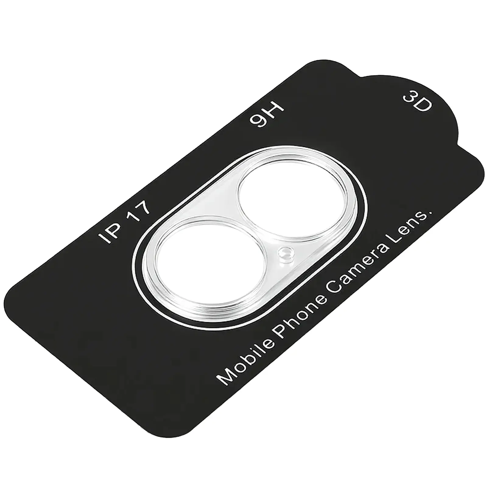 Защитное стекло на камеру Full Block (тех.пак) для Apple iPhone 17 (6.3"), Закаленное стекло, купить оптом с доставкой