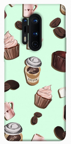 Чехол itsPrint Coffee and sweets для OnePlus 8 Pro
