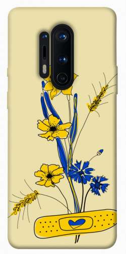 Чехол itsPrint Українські квіточки для OnePlus 8 Pro