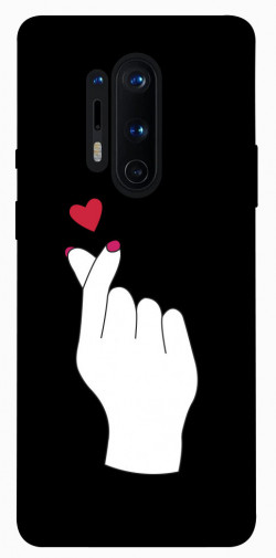 Чехол itsPrint Сердце в руке для OnePlus 8 Pro