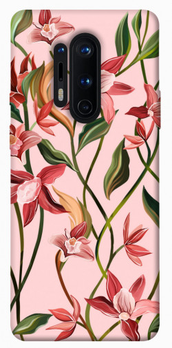 Чехол itsPrint Floral motifs для OnePlus 8 Pro