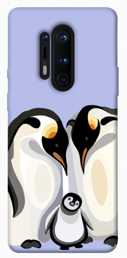 Чехол itsPrint Penguin family для OnePlus 8 Pro