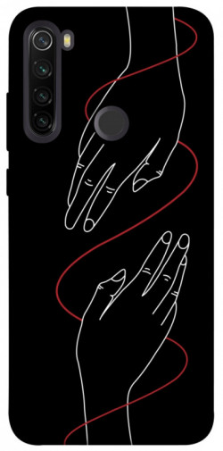 Чехол itsPrint Плетение рук для Xiaomi Redmi Note 8T