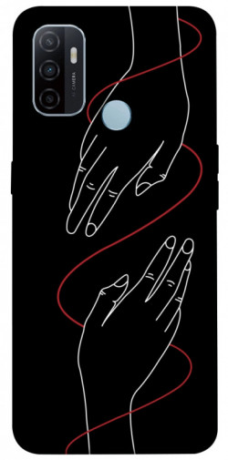 Чехол itsPrint Плетение рук для Oppo A53 / A32 / A33