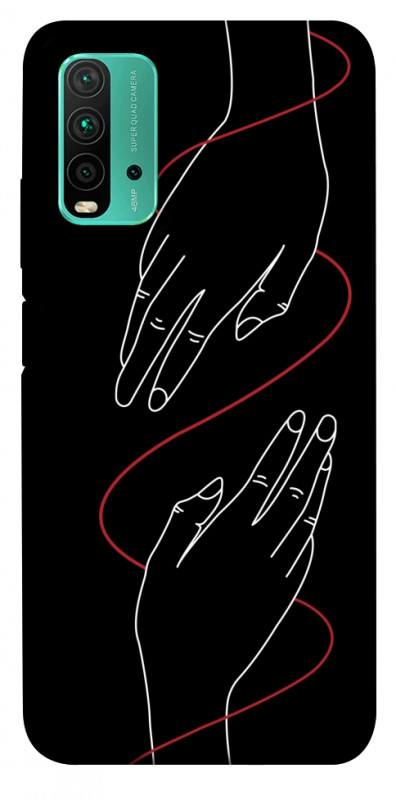 Чехол itsPrint Плетение рук для Xiaomi Redmi Note 9 4G / Redmi 9 Power / Redmi 9T, любовь, купить оптом с доставкой
