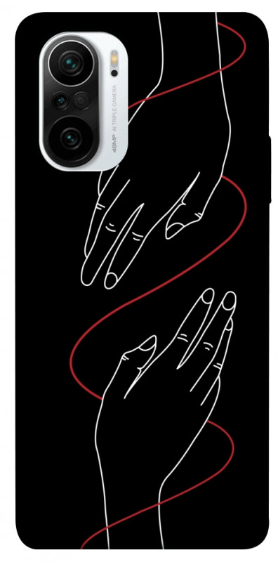 Чехол itsPrint Плетение рук для Xiaomi Redmi K40 / K40 Pro / K40 Pro+ / Poco F3, любовь, купить оптом с доставкой