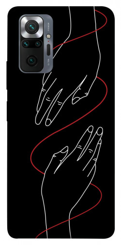 Чехол itsPrint Плетение рук для Xiaomi Redmi Note 10 Pro Max