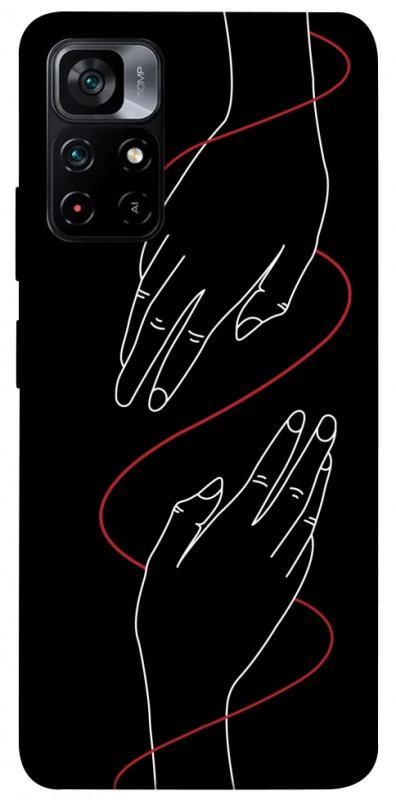 Чехол itsPrint Плетение рук для Xiaomi Poco M4 Pro 5G, любовь, купить оптом с доставкой