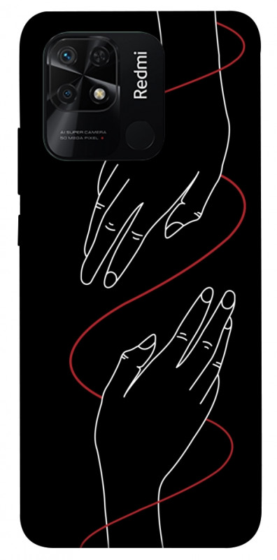 Чехол itsPrint Плетение рук для Xiaomi Redmi 10C, любовь, купить оптом с доставкой