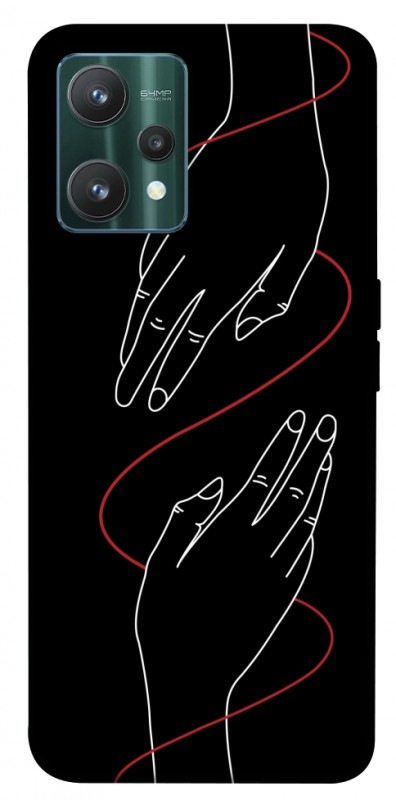 Чехол itsPrint Плетение рук для Realme 9 Pro, любовь, купить оптом с доставкой