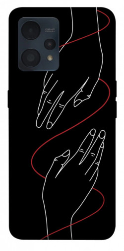 Чехол itsPrint Плетение рук для Realme 9 4G / 9 Pro+