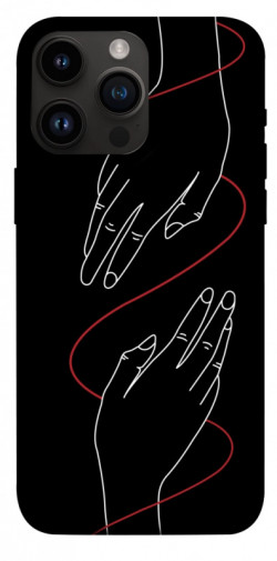 Чехол itsPrint Плетение рук для Apple iPhone 14 Pro Max (6.7")